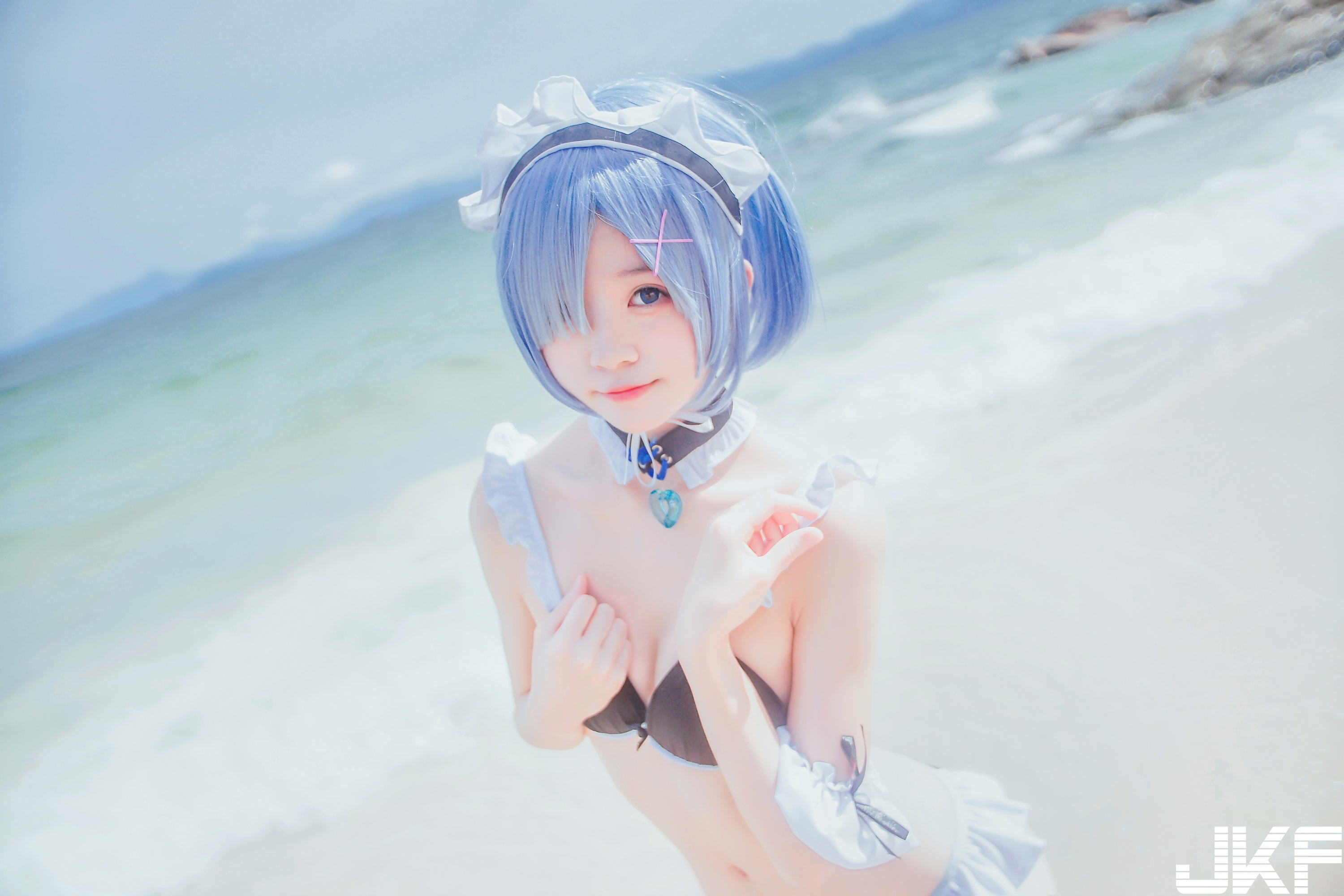 【网路收集系列】福利姬-桜桃喵 蕾姆COS VIP 福利帖【48P】