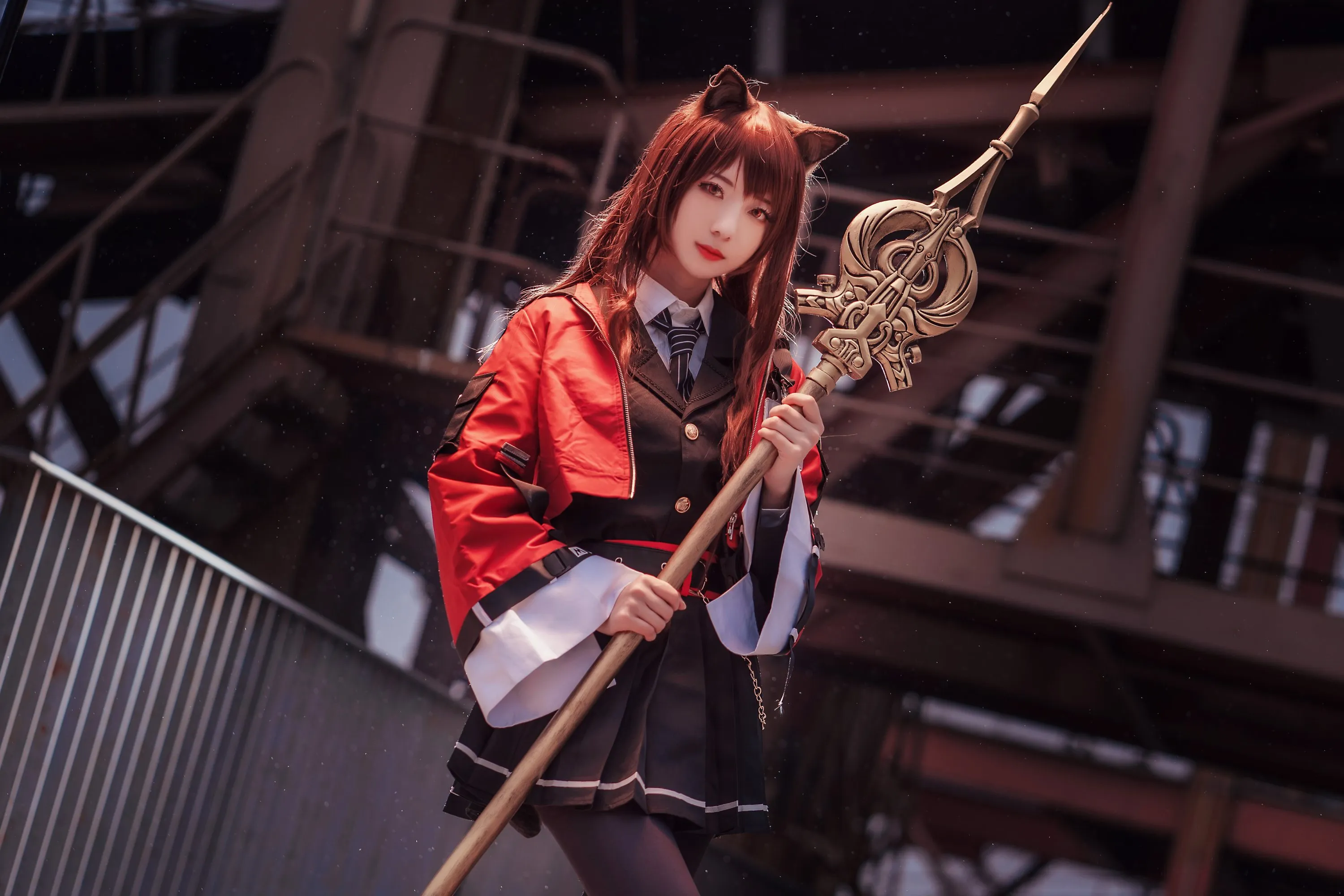 【网路收集系列】福利姬 弥音音《 明日方舟 天火 》VIP福利帖【17P】