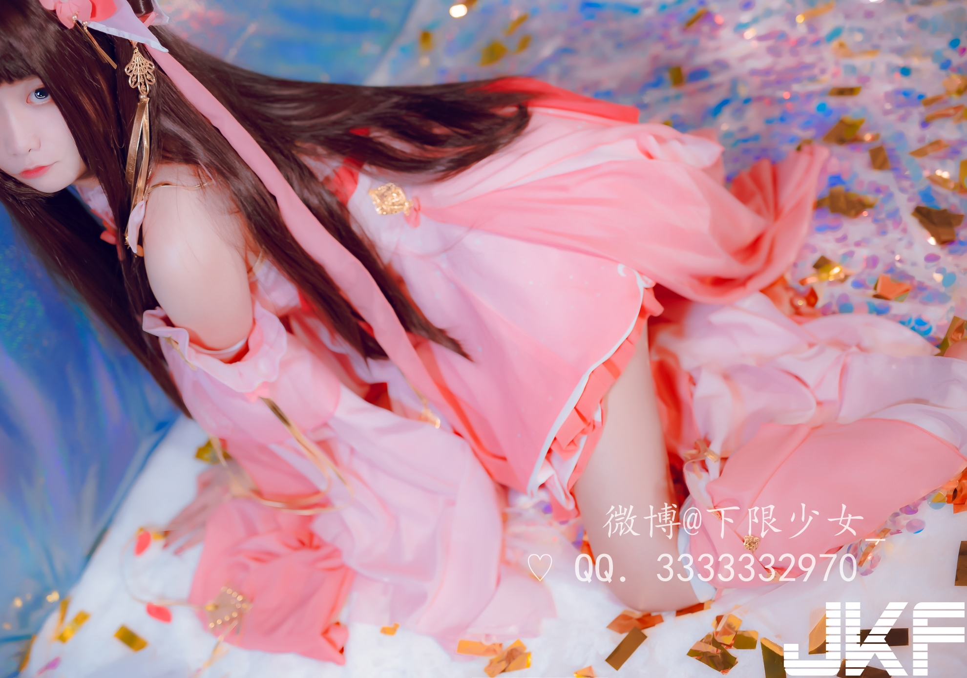 【网路收集系列】微博下限少女 雪河秀萝【24P】
