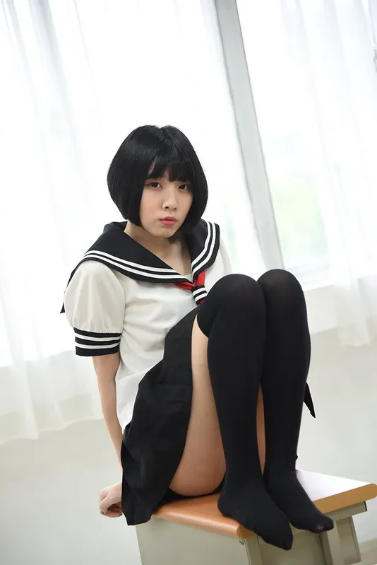 【网路收集系列】野良体操制服膝上袜