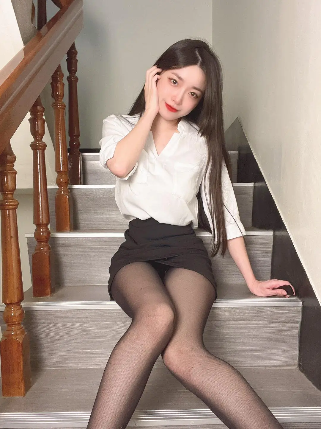 【网路收集系列】仙女妍妍儿OL黑丝